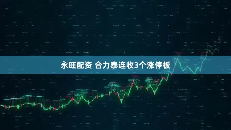 永旺配资 合力泰连收3个涨停板