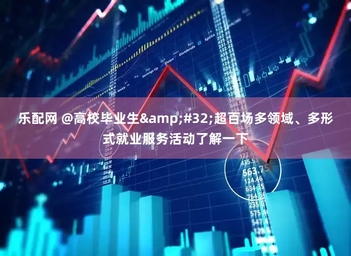 乐配网 @高校毕业生 超百场多领域、多形式就业服务活动了解一下