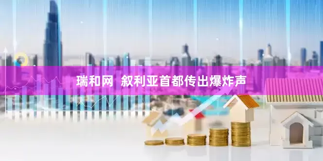瑞和网  叙利亚首都传出爆炸声