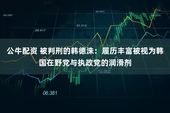 公牛配资 被判刑的韩德洙：履历丰富被视为韩国在野党与执政党的润滑剂